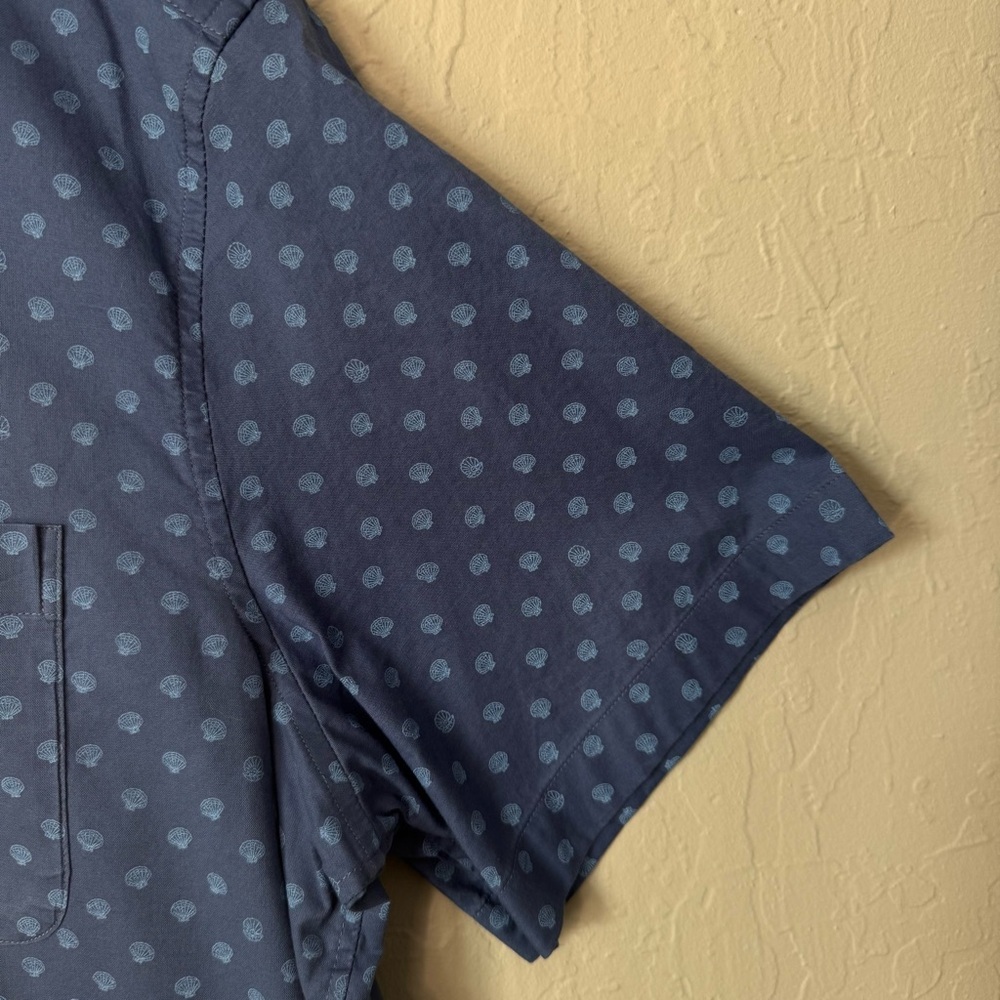 VINEYARD VINES Classic Fit Murray  Shirt Short Sleeve Button Down Shell Print LG - Picture 3 of 14